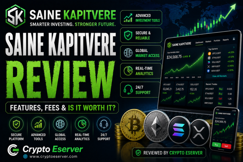 Saine Kapitvere Review– Is This AI Crypto Trading Platform Legit or a Scam?